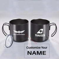 Thumbnail for Swiss International Airlines Designed Stainless Steel Portable Mugs