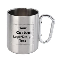 Thumbnail for Custom Design Image Logo Designed Stainless Steel Outdoors Mugs