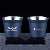 Thumbnail for Air Dolomiti  Airlines Designed Double Wall Stainless Steel Coffee Mugs