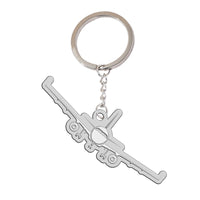 Thumbnail for Airbus A320 Silhouette Designed Hollow Key Chains