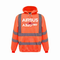 Thumbnail for Amazing Airbus A320neo Designed Reflective Hoodies
