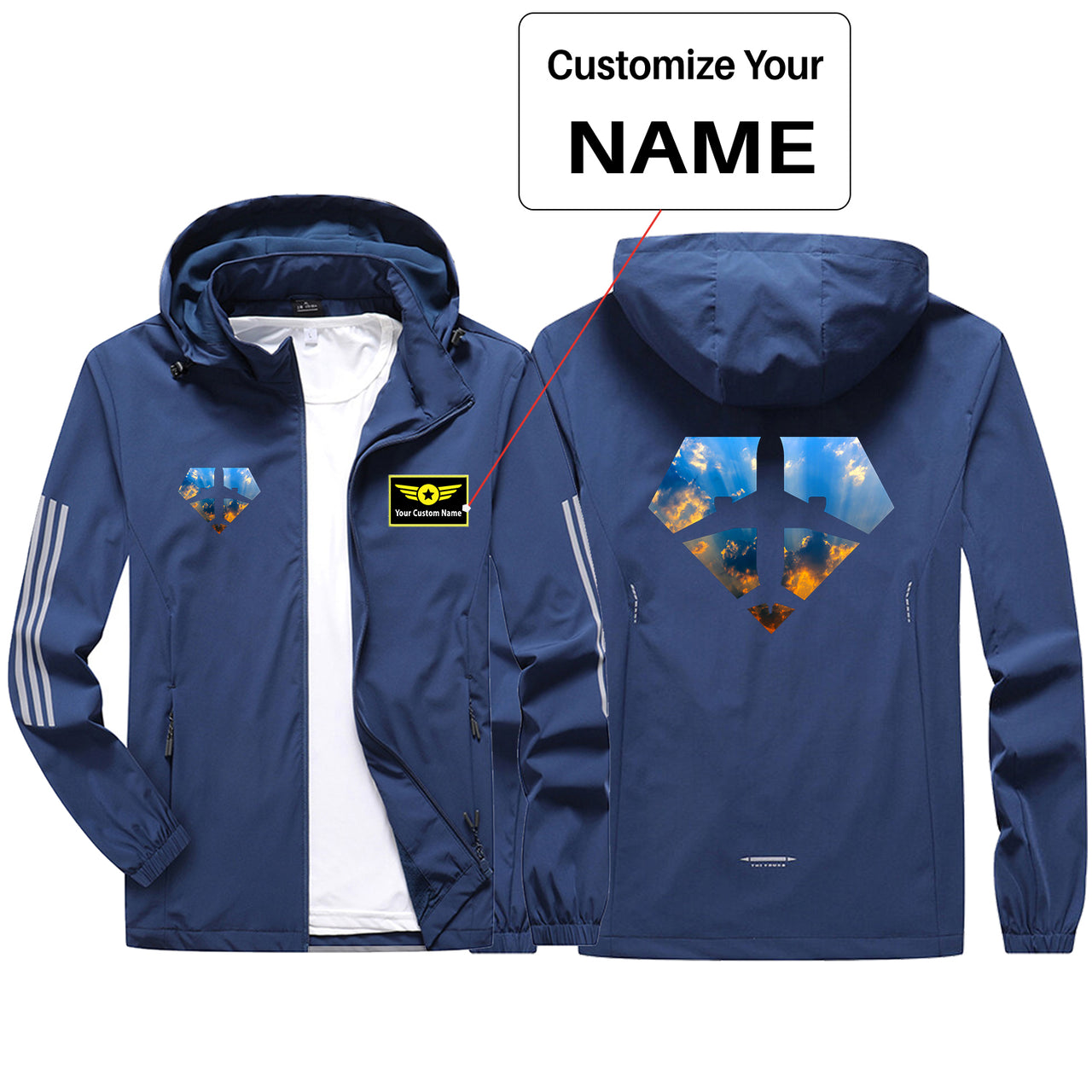 Supermen of The Skies (Sunrise) Sport & Running Jackets
