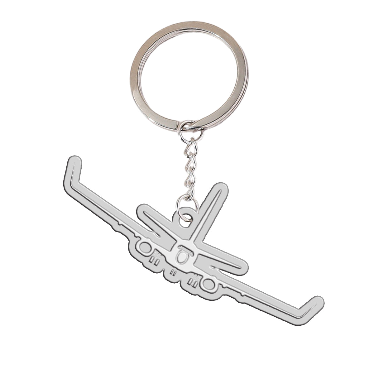 Boeing 737-800NG Silhouette Designed Hollow Key Chains