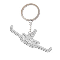 Thumbnail for Boeing 737-800NG Silhouette Designed Hollow Key Chains