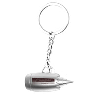 Thumbnail for DHL Aviation Airlines Jet Engine Turbine Key Chains