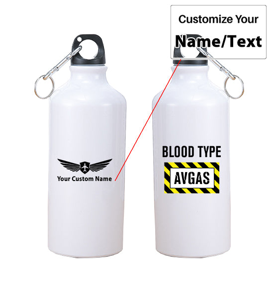 Blood Type AVGAS Designed Thermoses
