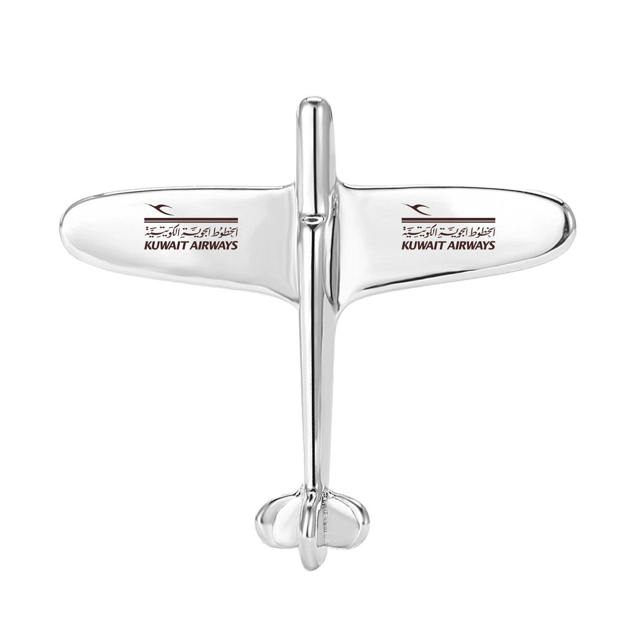 Kuwait Airways Airlines Designed Airplane Shape Brooches