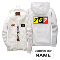 Thumbnail for Flat Colourful 767 Designed Thin Windbreaker Jackets