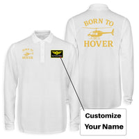 Thumbnail for Born To Hover Designed Long Sleeve Polo T-Shirts (Double-Side)