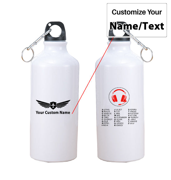 Aviation Alphabet 3 Designed Thermoses