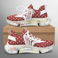 Thumbnail for Perfectly Sized Seamless Airplanes Red Designed Fashion Running Shoes