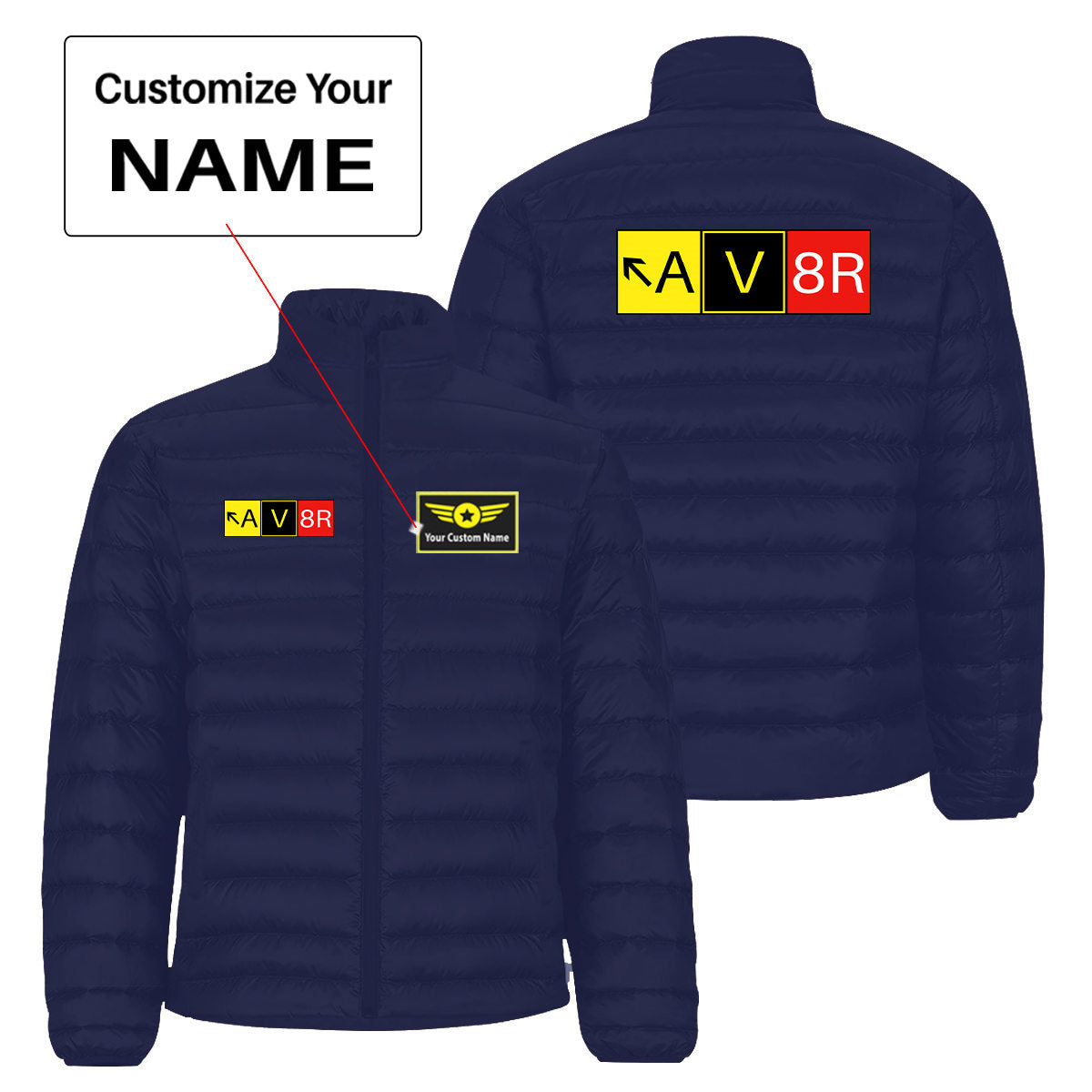 AV8R Designed Padded Jackets
