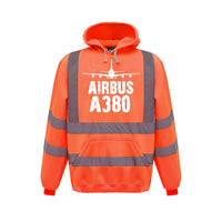 Thumbnail for Airbus A380 & Plane Designed Reflective Hoodies