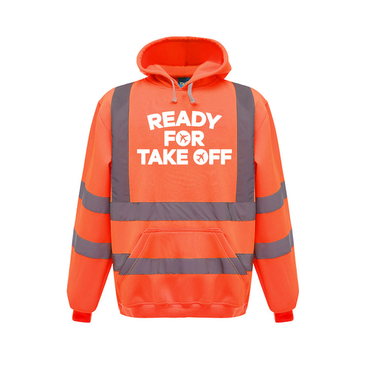 Ready For Takeoff Designed Reflective Hoodies