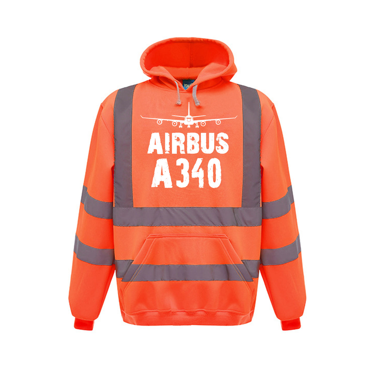 Airbus A340 & Plane Designed Reflective Hoodies