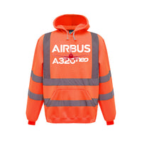 Thumbnail for Amazing Airbus A320neo Designed Reflective Hoodies