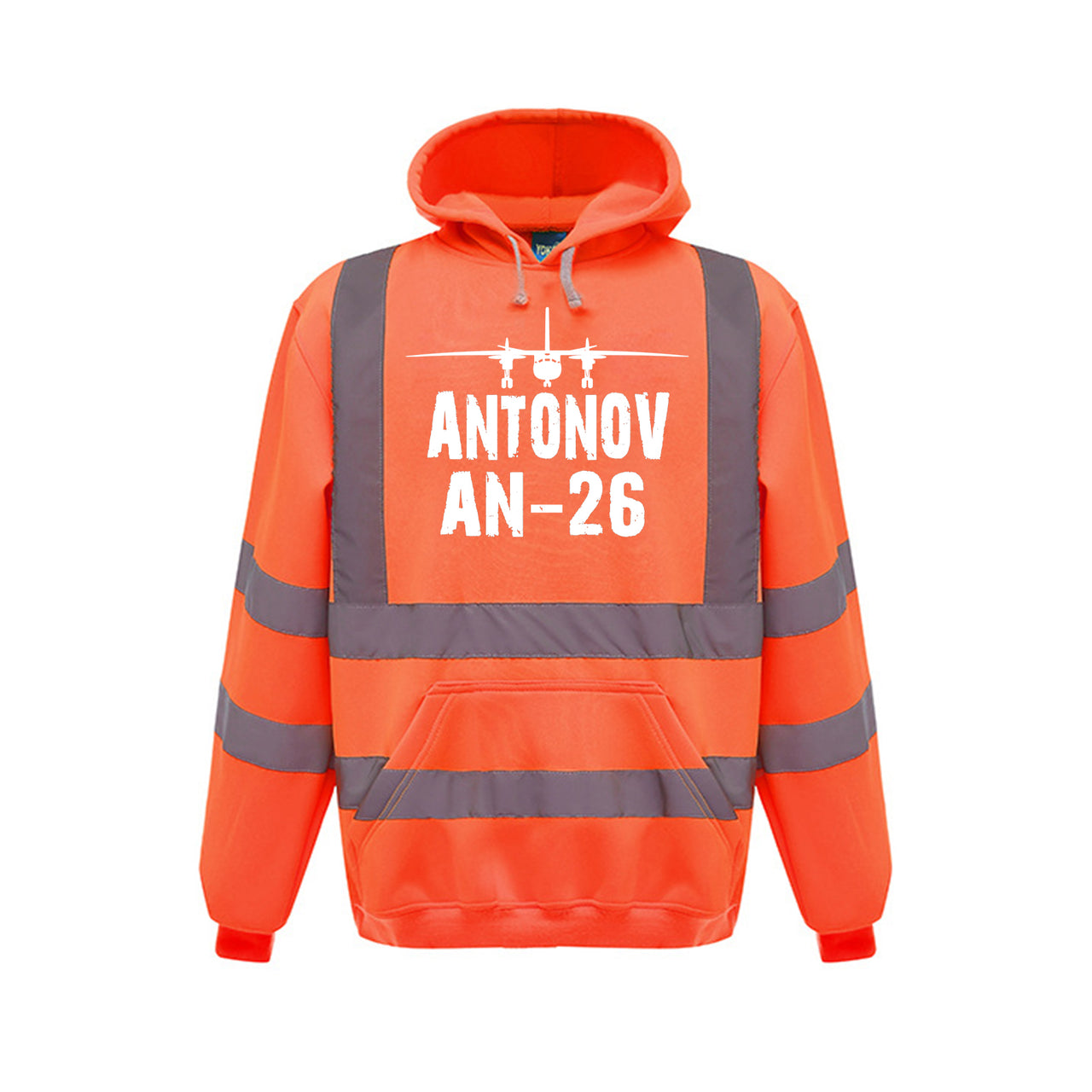Antonov AN-26 & Plane Designed Reflective Hoodies