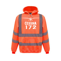 Thumbnail for Cessna 172 & Plane Designed Reflective Hoodies