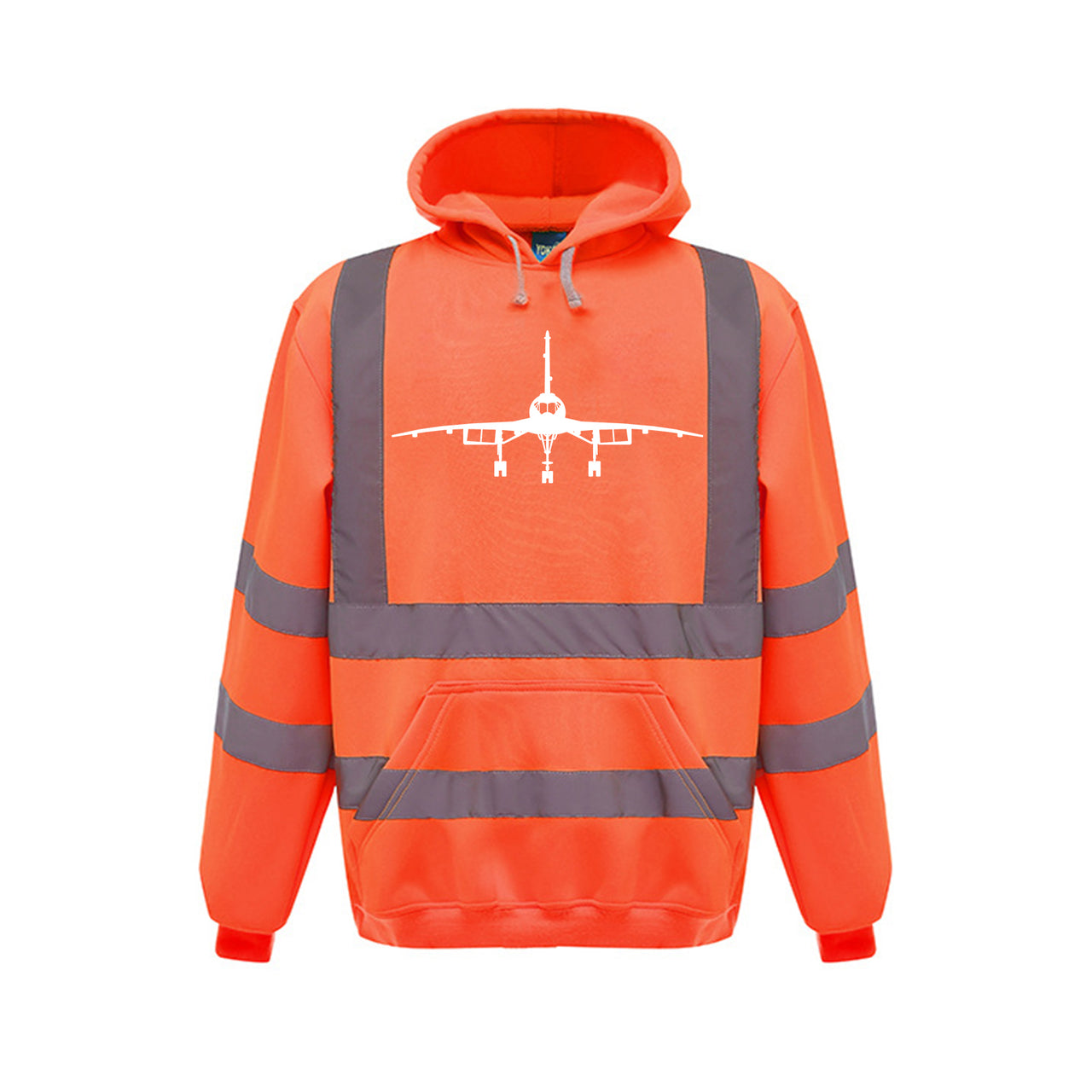 Concorde Silhouette Designed Reflective Hoodies