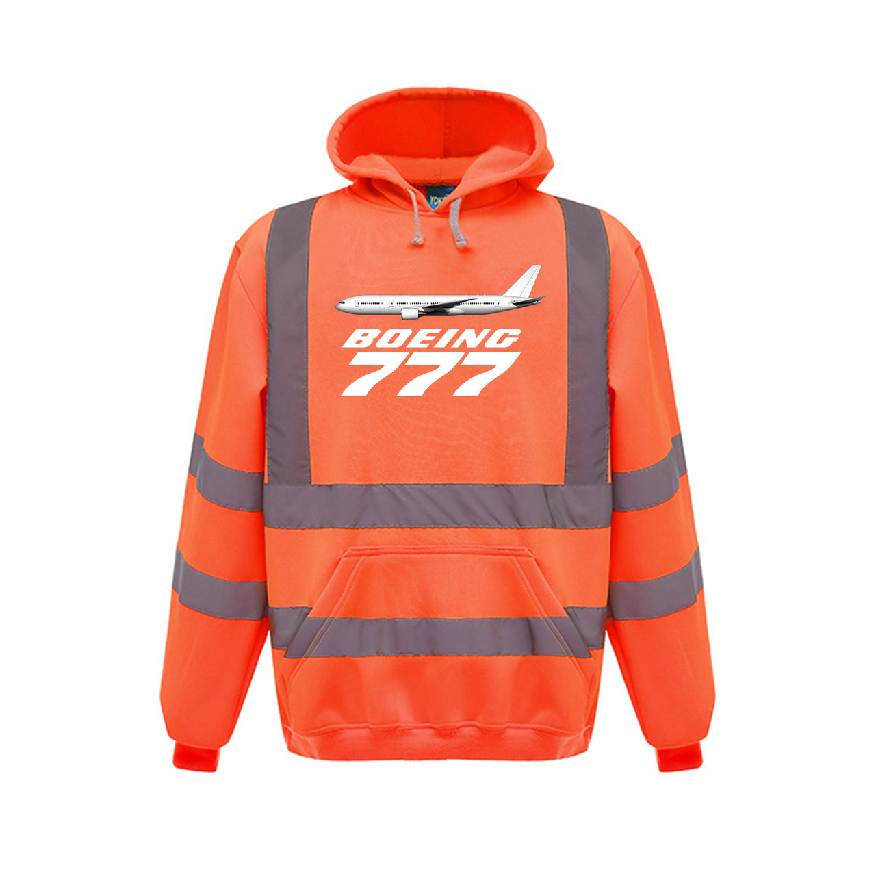 The Boeing 777 Designed Reflective Hoodies