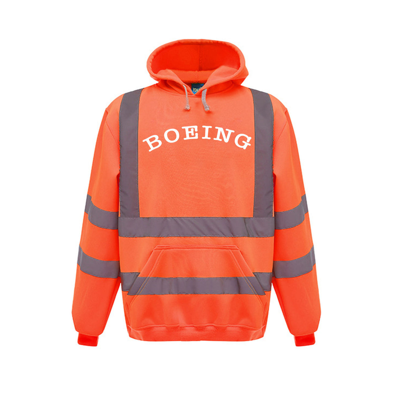 Special BOEING Text Designed Reflective Hoodies