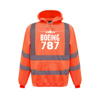 Thumbnail for Boeing 787 & Plane Designed Reflective Hoodies
