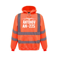 Thumbnail for Antonov AN-225 & Plane Designed Reflective Hoodies
