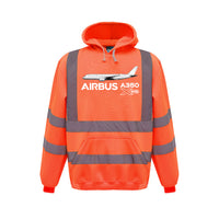 Thumbnail for The Airbus A350 WXB Designed Reflective Hoodies