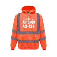 Thumbnail for Antonov AN-124 & Plane Designed Reflective Hoodies