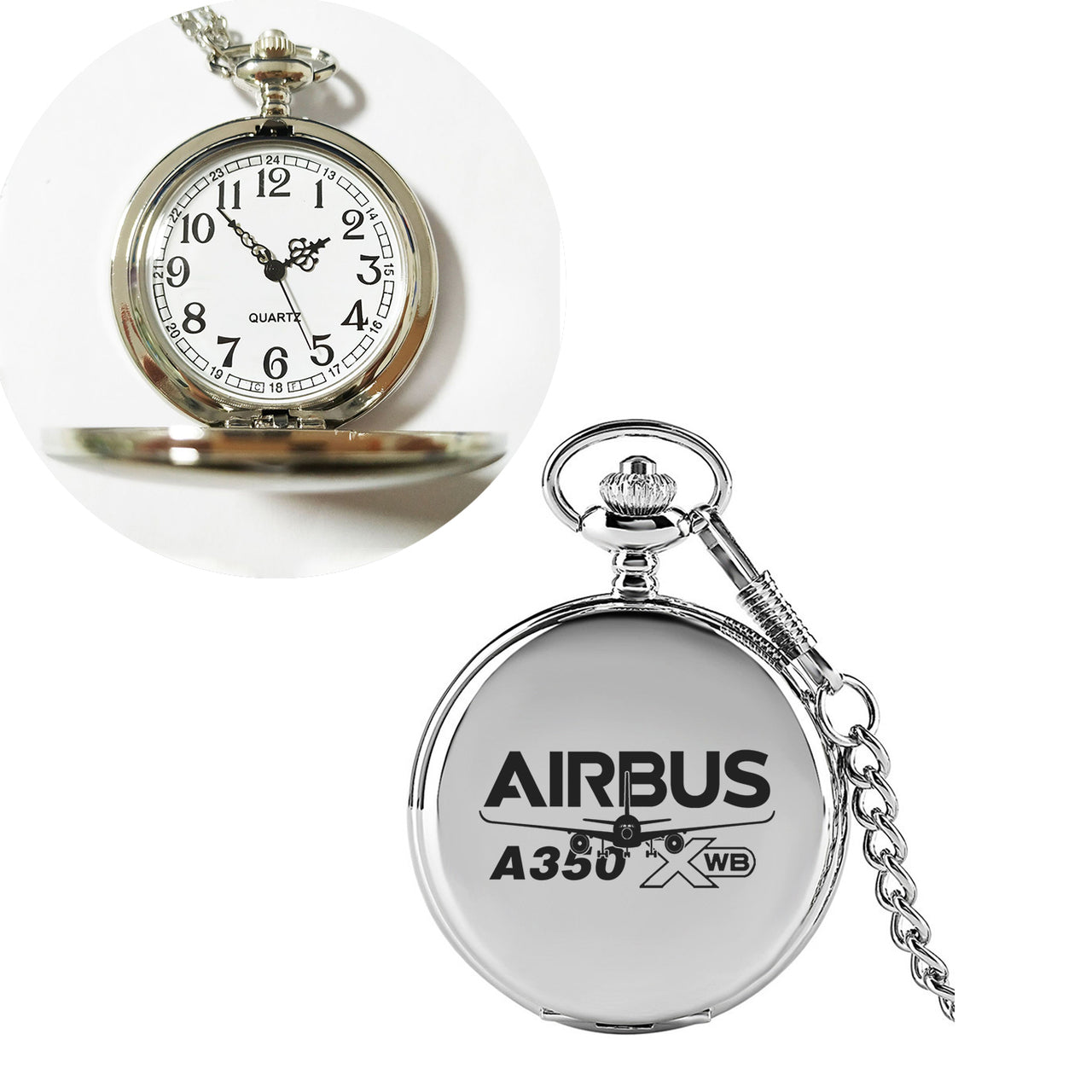 Amazing Airbus A350 XWB Designed Pocket Watches
