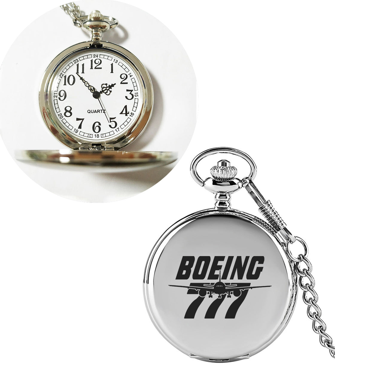 Amazing Boeing 777 Designed Pocket Watches