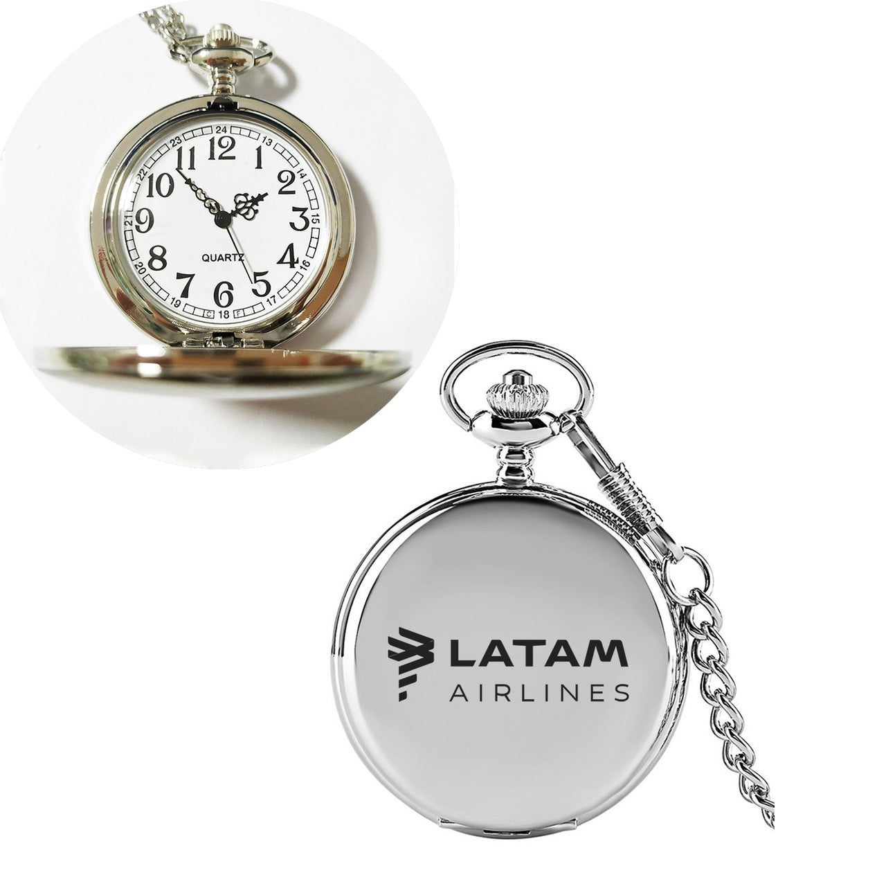 LATAM Airlines Designed Pocket Watches