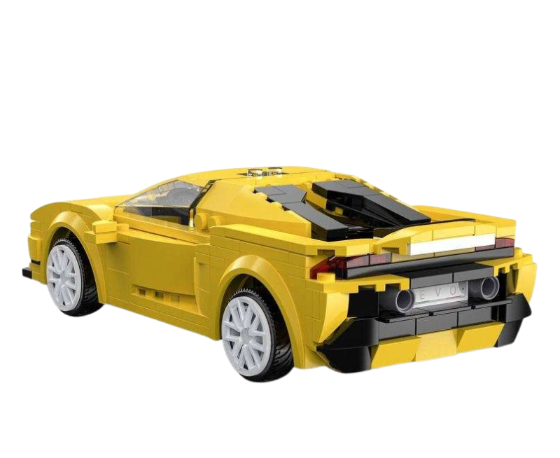 289Pcs EVO Sports Car For RC Building Blocks Car Model