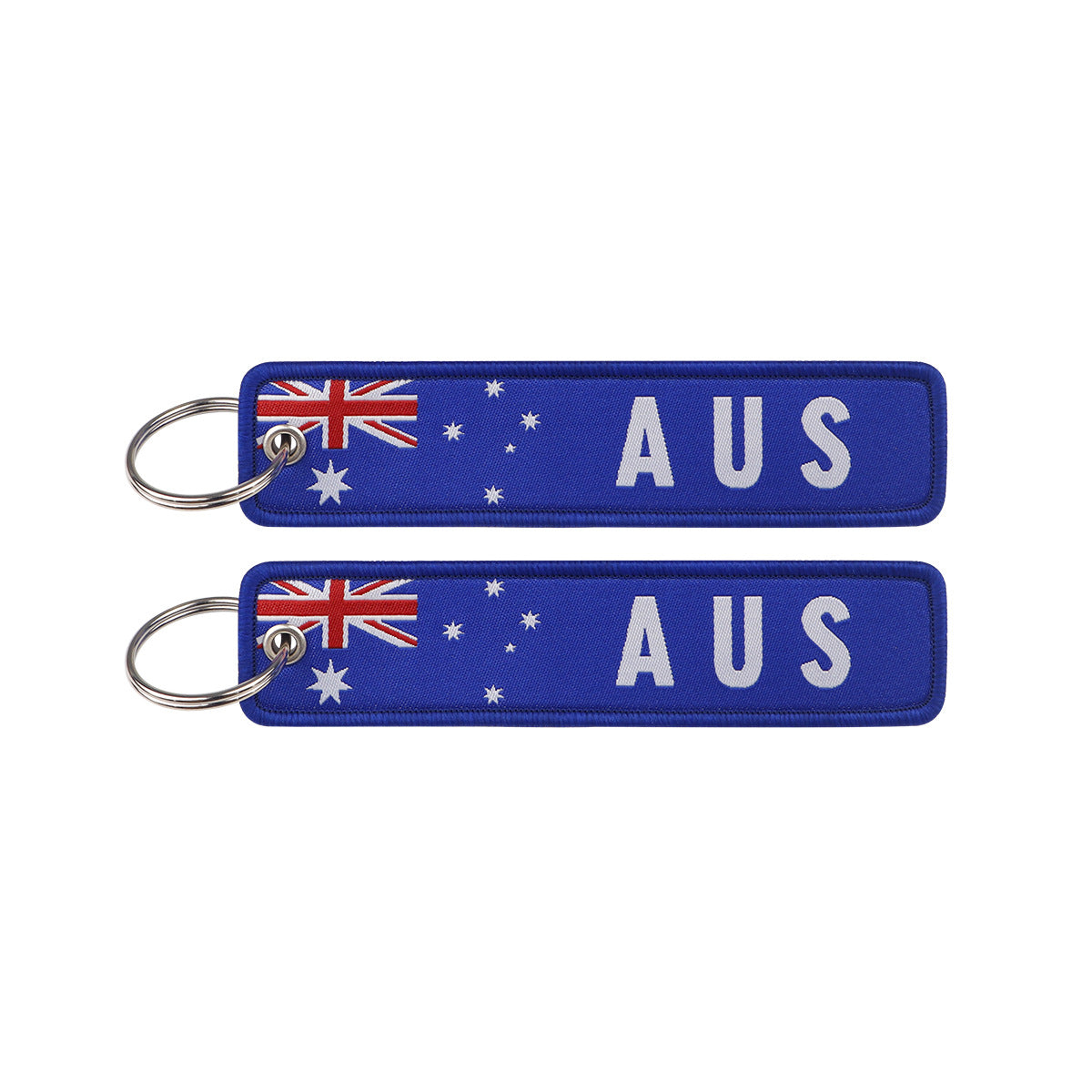 Australia Flag Designed Key Chains