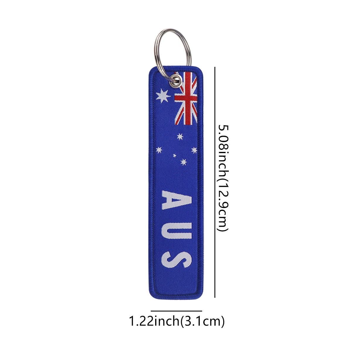 Australia Flag Designed Key Chains