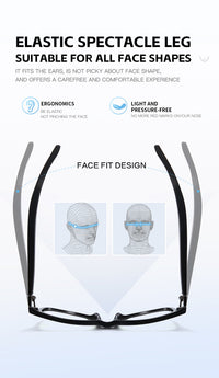 Thumbnail for Stylish Women's Smart Glasses L3: Anti-Blue Light, Music, Voice Assistant & Easy Touch Control