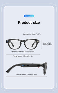 Thumbnail for Q8 Anti-Shake AI Glasses: 8MP Photography, Object Recognition & Real-Time Translation