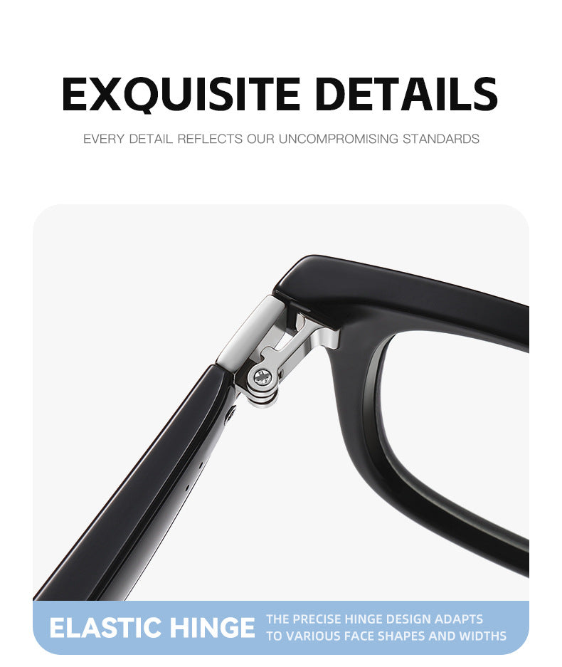 Stylish Women's Smart Glasses L3: Anti-Blue Light, Music, Voice Assistant & Easy Touch Control