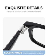 Thumbnail for Stylish Women's Smart Glasses L3: Anti-Blue Light, Music, Voice Assistant & Easy Touch Control