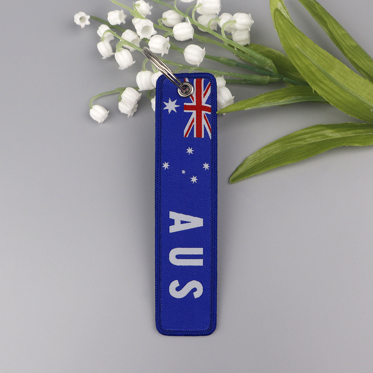 Australia Flag Designed Key Chains