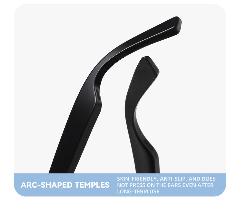 Stylish Women's Smart Glasses L3: Anti-Blue Light, Music, Voice Assistant & Easy Touch Control