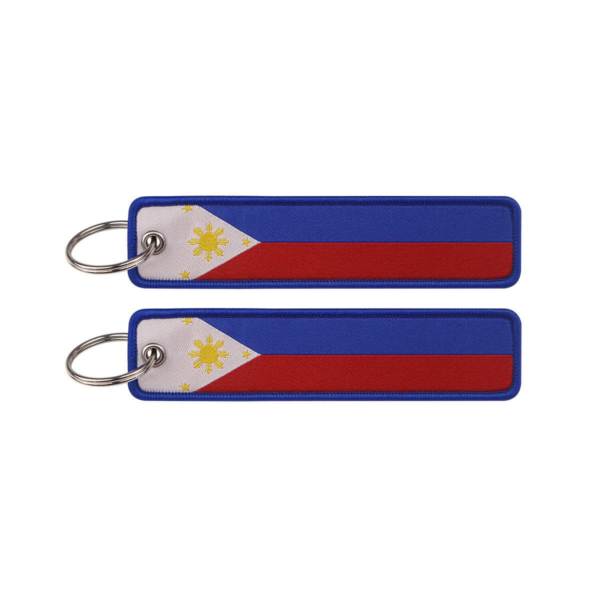 Philippines Flag Designed Key Chains