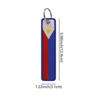 Thumbnail for Philippines Flag Designed Key Chains