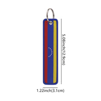Thumbnail for Venezuela Flag Designed Key Chains