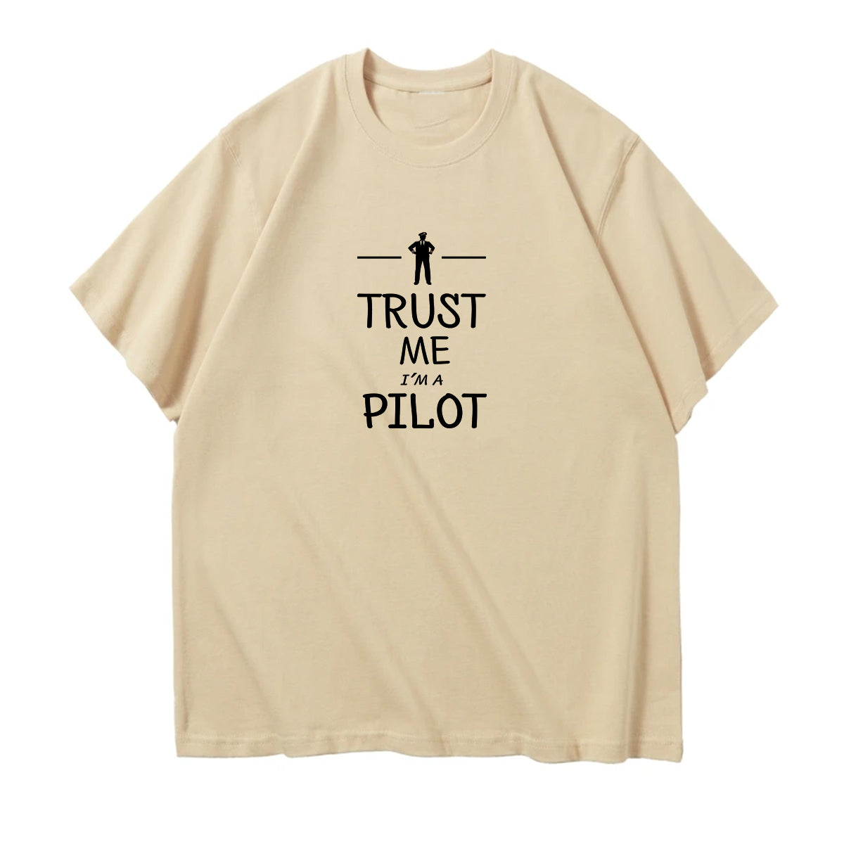 Trust Me I'm a Pilot Designed Relax Fit T-Shirts