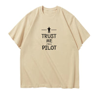 Thumbnail for Trust Me I'm a Pilot Designed Relax Fit T-Shirts