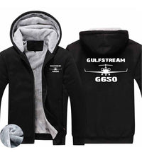 Thumbnail for Gulfstream G650 & Plane Designed Zipped Sweatshirts