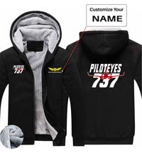 Thumbnail for Amazing Piloteyes737 Designed Zipped Sweatshirts