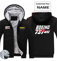 Thumbnail for Amazing 737 Max Designed Zipped Sweatshirts