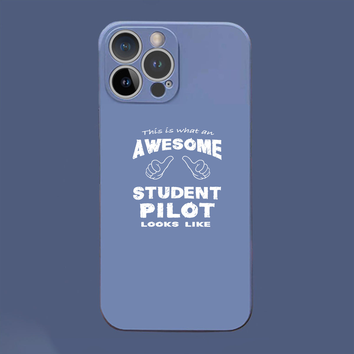 Student Pilot Designed Soft Silicone iPhone Cases